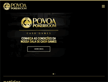 Tablet Screenshot of povoapokerroom.com